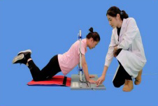 Flexão de braço ajoelhada (feminino)