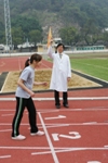 Corrida de ida e volta de 50 metros × 8 (estudantes)