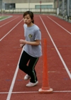 Corrida de ida e volta de 50 metros × 8 (estudantes)